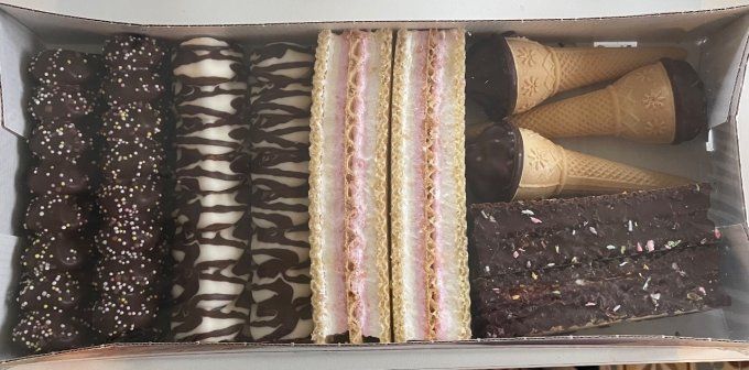 Coffret guimauves gaufrettes