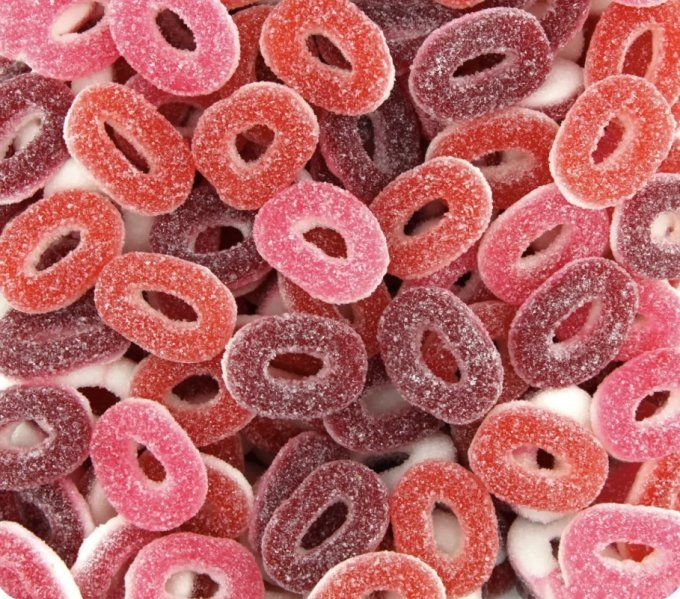 Anneau fruits rouges 100g)